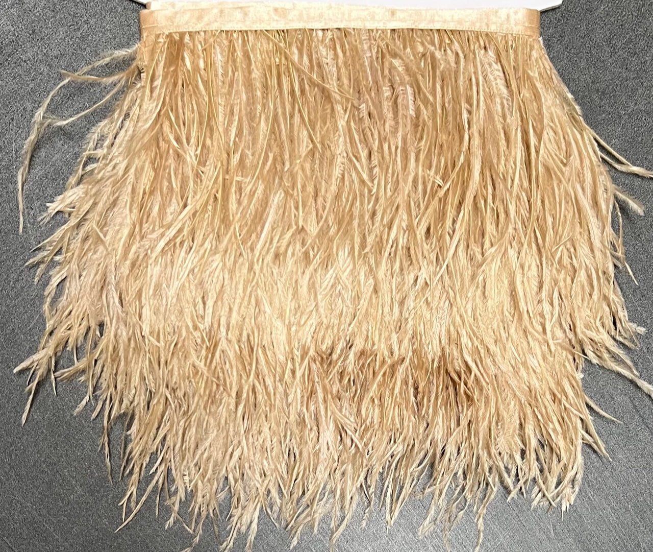 Ostrich Feather Trim Fringe / Sold by the Yard - Assorted Colors