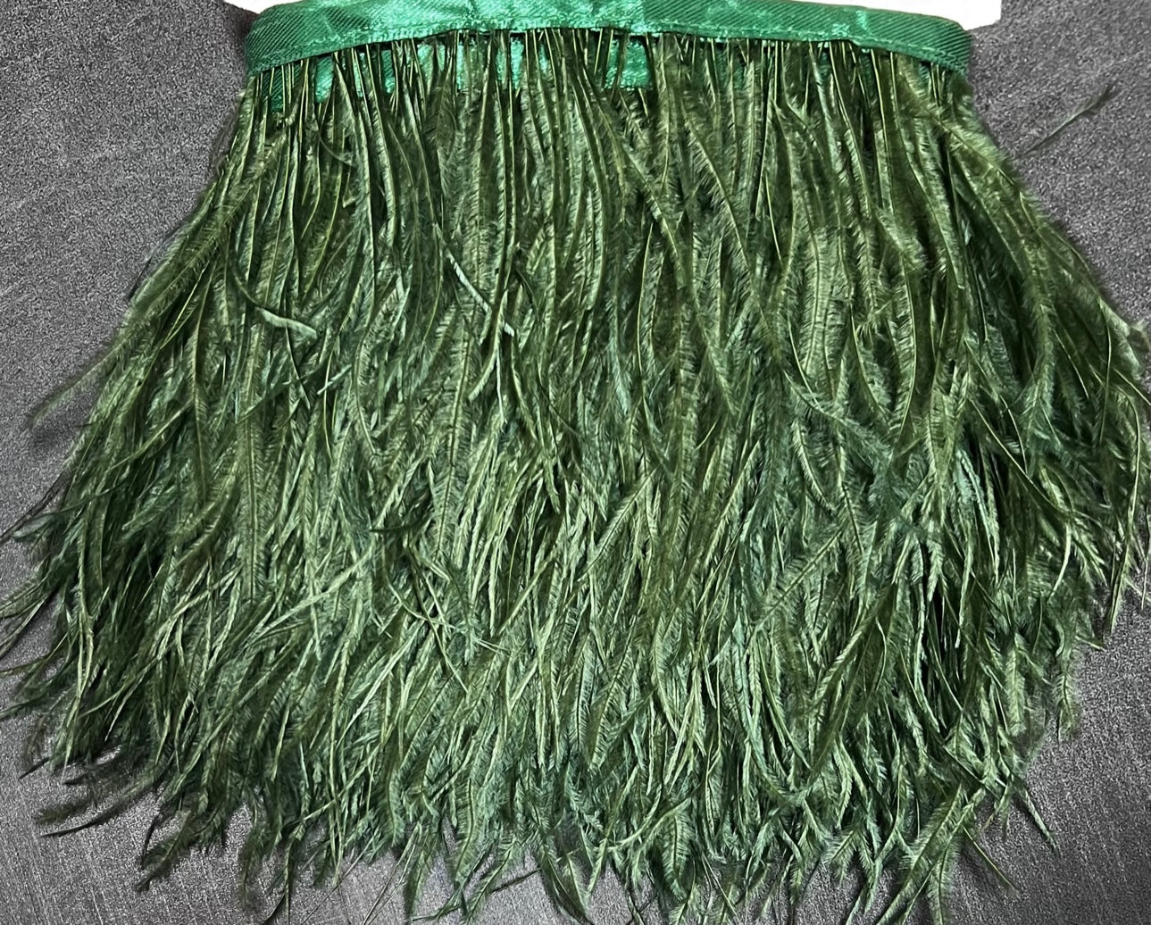 Ostrich Feather Trim Fringe / Sold by the Yard - Assorted Colors