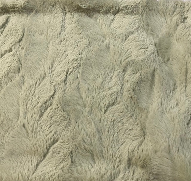 Textured Faux Fur Minky Fabric 62" Wide