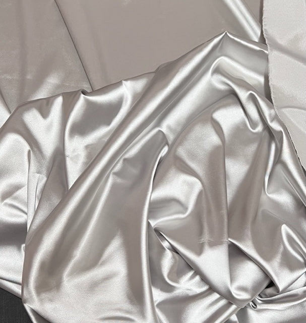 Light Weight Satin Charmeuse 2 Way Stretch 58" Wide - by the Yard