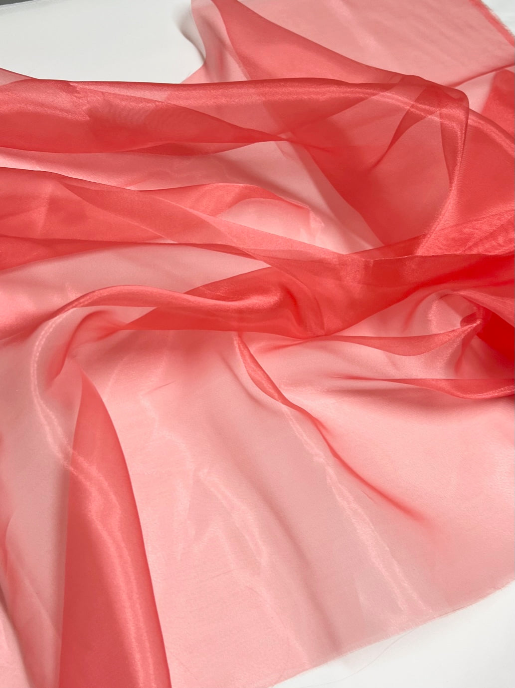 Sheer Crystal Organza Fabric - 58" Wide by the Yard
