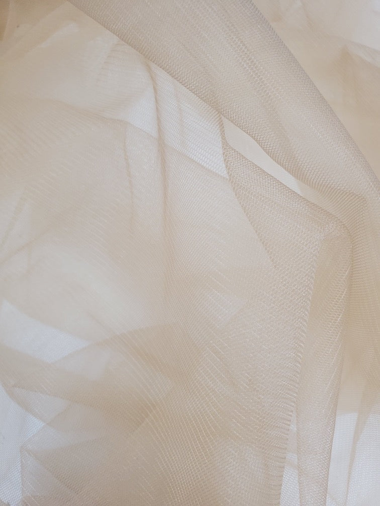 Soft Bridal Mesh Tulle Netting Fabric - 58" Wide- Sold by the Yard