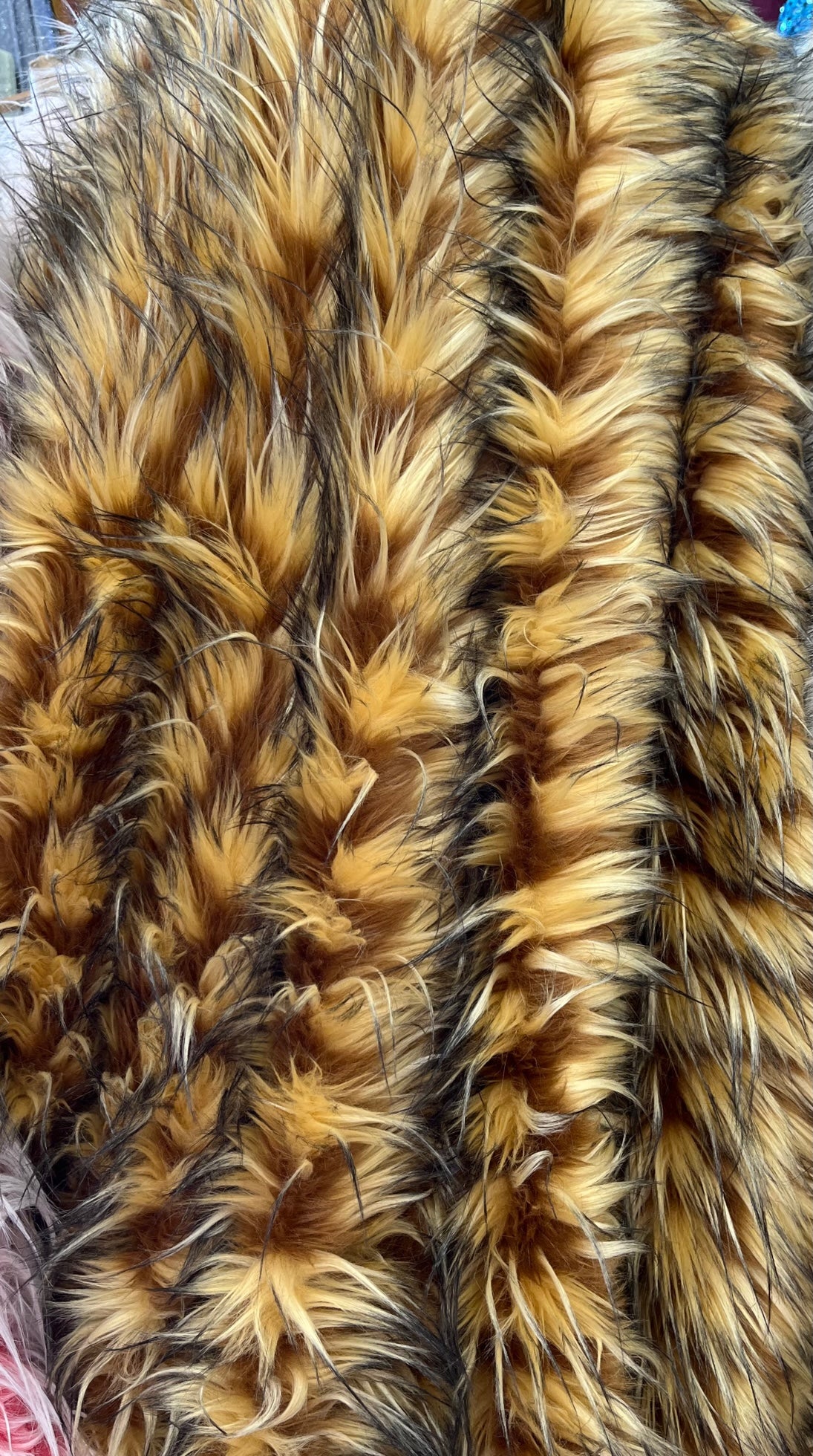 Shaggy Faux Fur Fabric Quarter Pieces - Assorted Colors