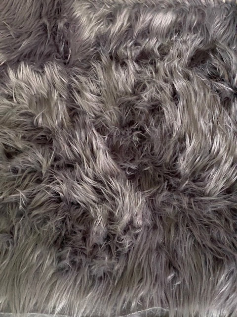 Shaggy Faux Fur Fabric Quarter Pieces - Assorted Colors