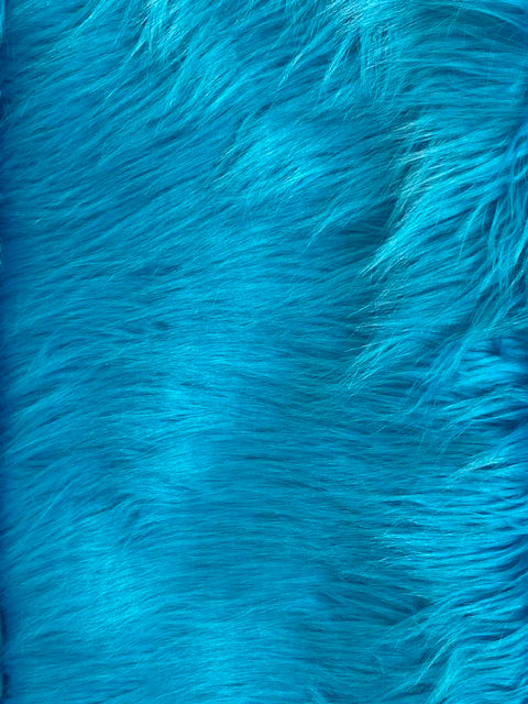 Shaggy Faux Fur Fabric Quarter Pieces - Assorted Colors