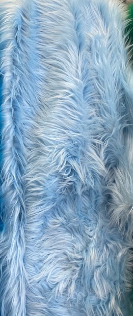 Shaggy Faux Fur Fabric Quarter Pieces - Assorted Colors