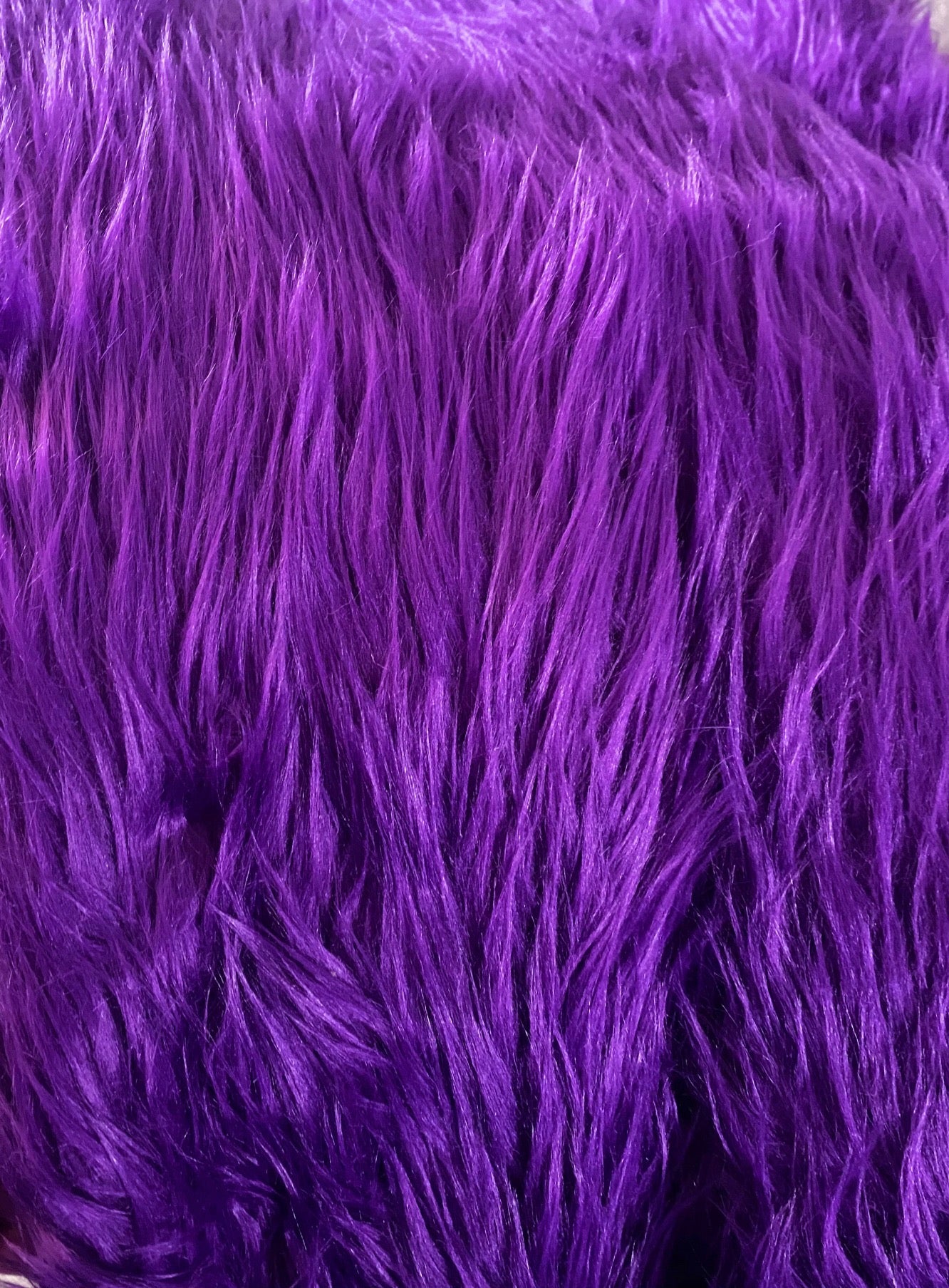 Shaggy Faux Fur Fabric Quarter Pieces - Assorted Colors