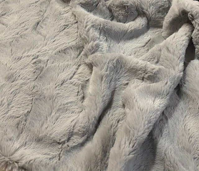 Textured Faux Fur Minky Fabric 62" Wide