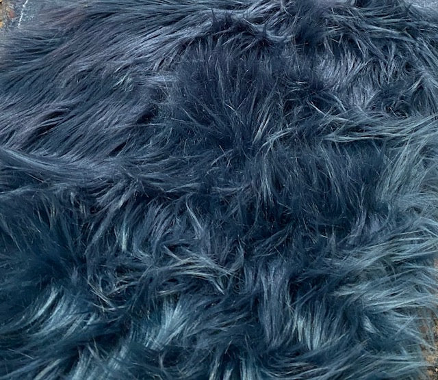 Shaggy Faux Fur Fabric Quarter Pieces - Assorted Colors