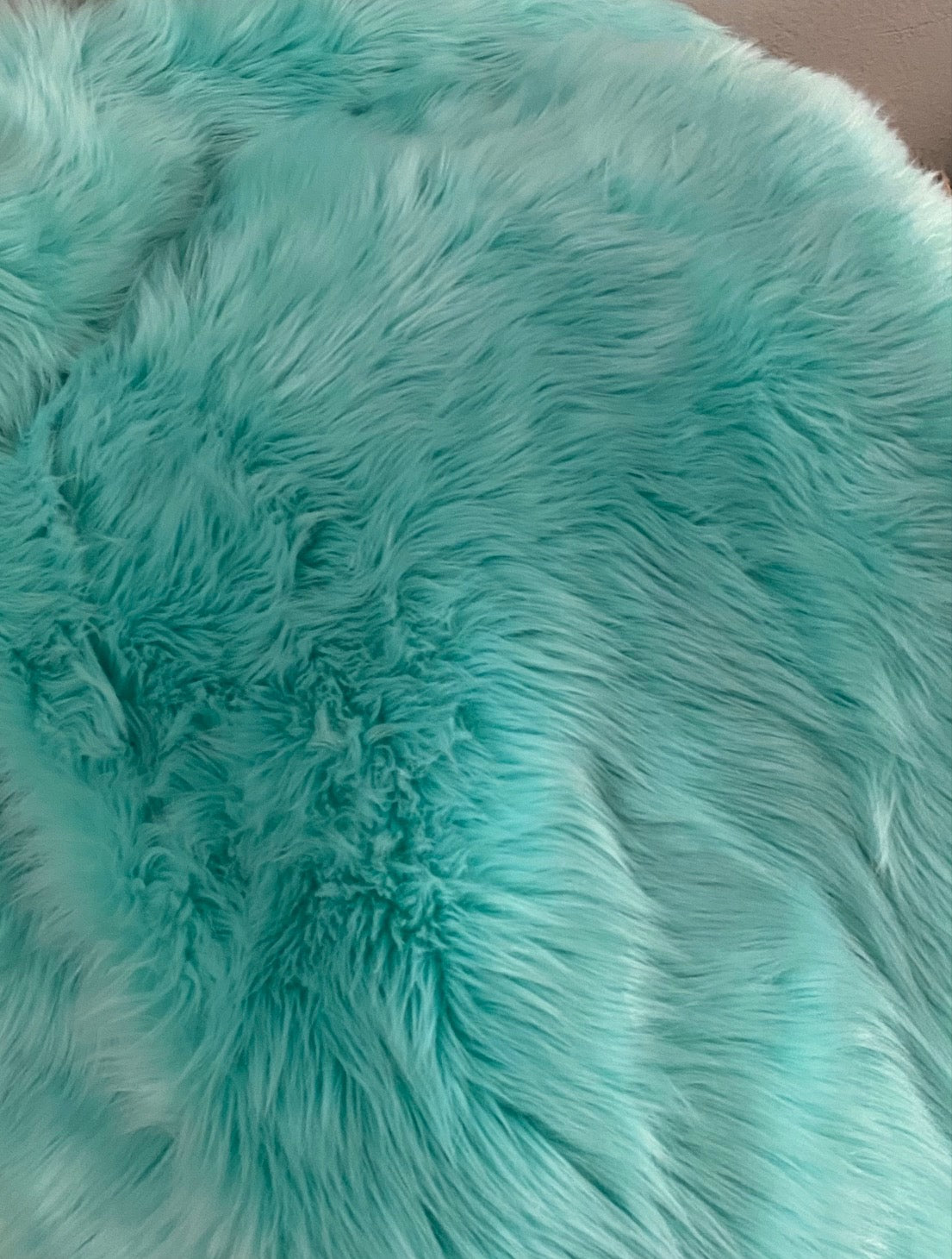 Shaggy Faux Fur Fabric Quarter Pieces - Assorted Colors