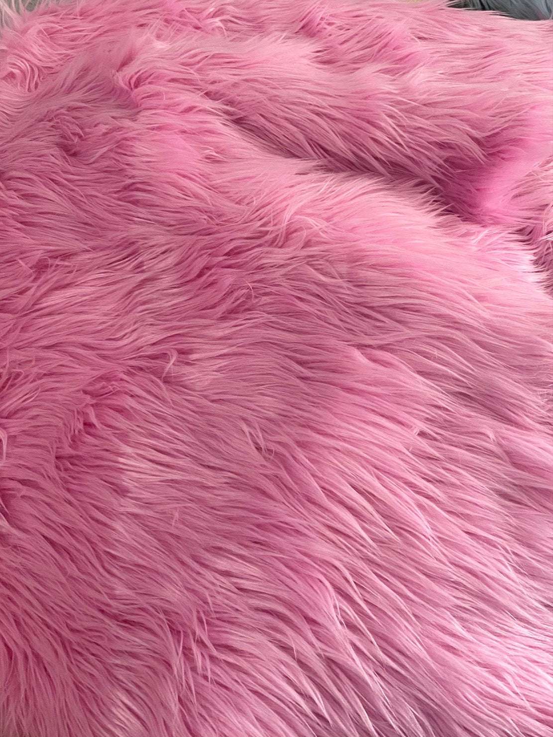 Shaggy Faux Fur Fabric Quarter Pieces - Assorted Colors