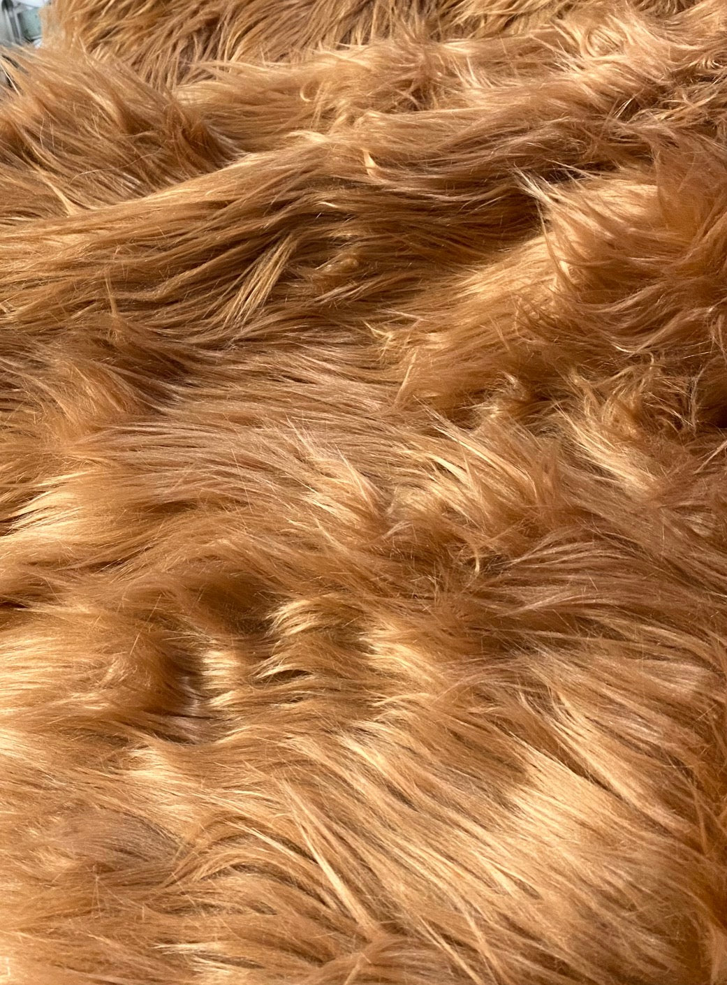 Shaggy Faux Fur Fabric Quarter Pieces - Assorted Colors