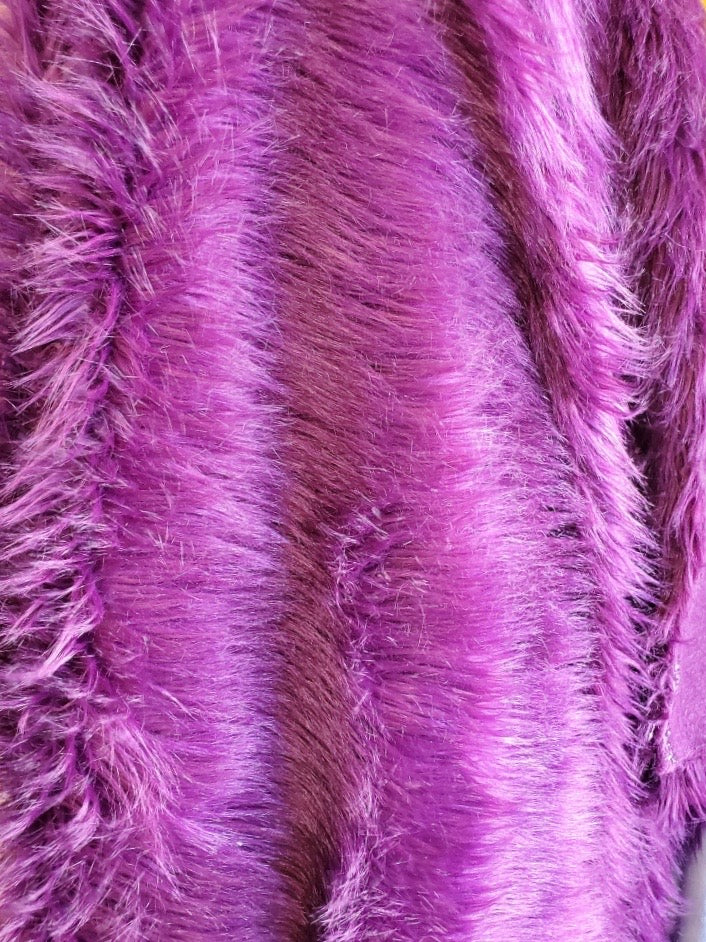 Shaggy Faux Fur Fabric Quarter Pieces - Assorted Colors