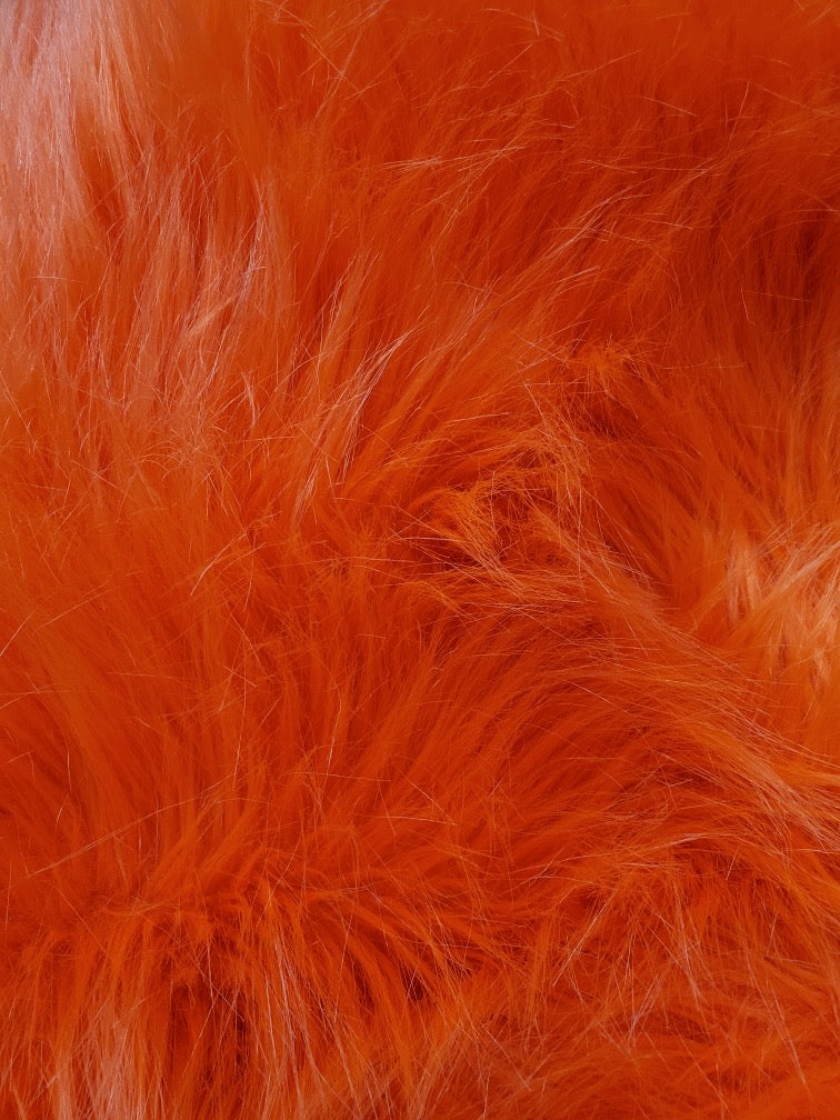 Shaggy Faux Fur Fabric Quarter Pieces - Assorted Colors